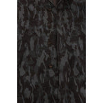 Dolce & Gabbana Blue Camouflage Trench Trench SIG60312-1