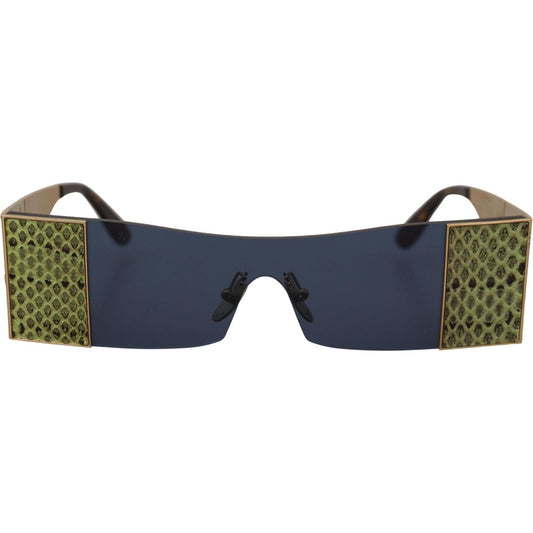 Dolce & Gabbana Elegant Metallic Hue Eyewear Dolce & Gabbana Dark Slate Gray