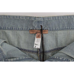 Ermanno Scervino Beachwear Blue Denim City Casual Dress Shorts SIG11498-1