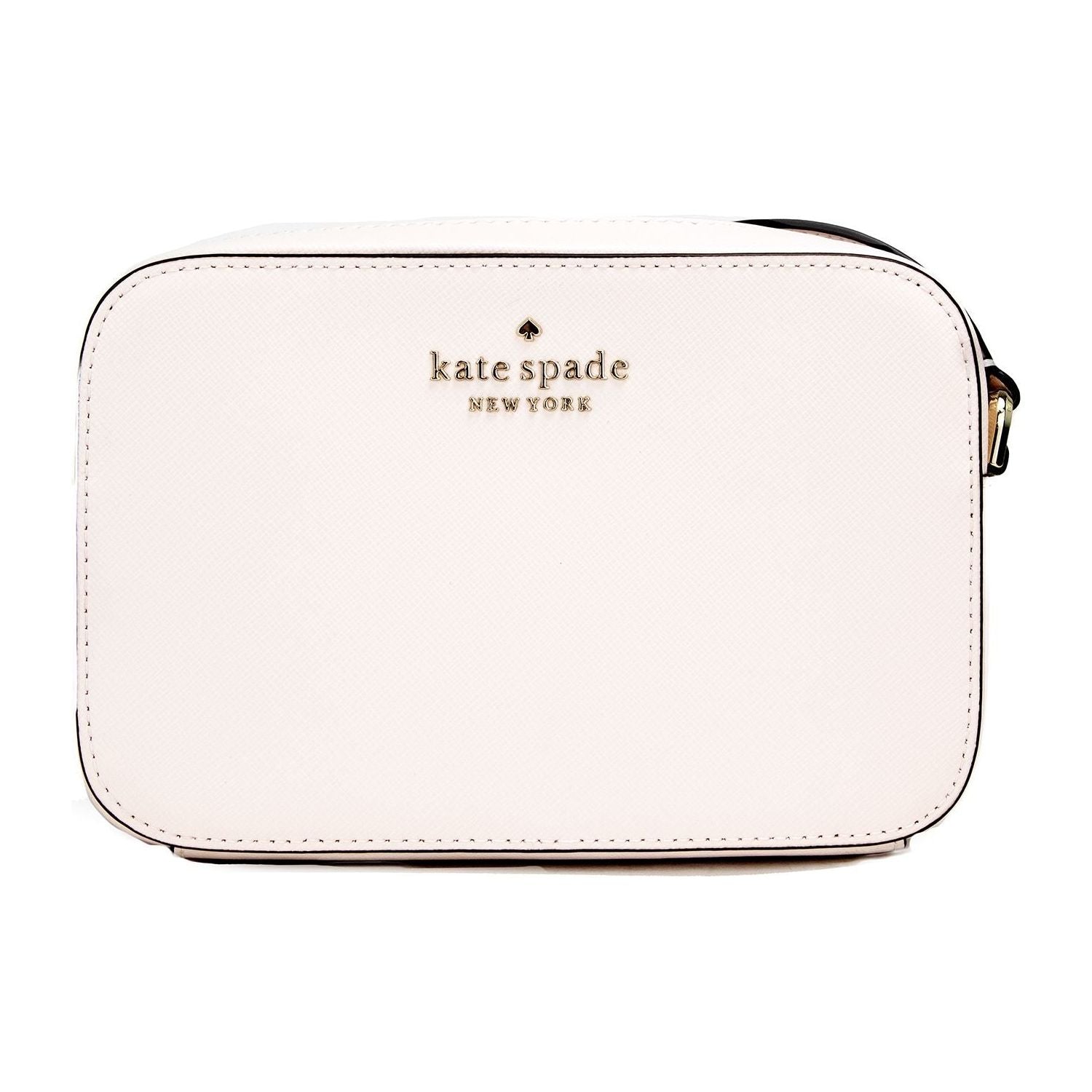 Front view with bag zipped and handles upright.
