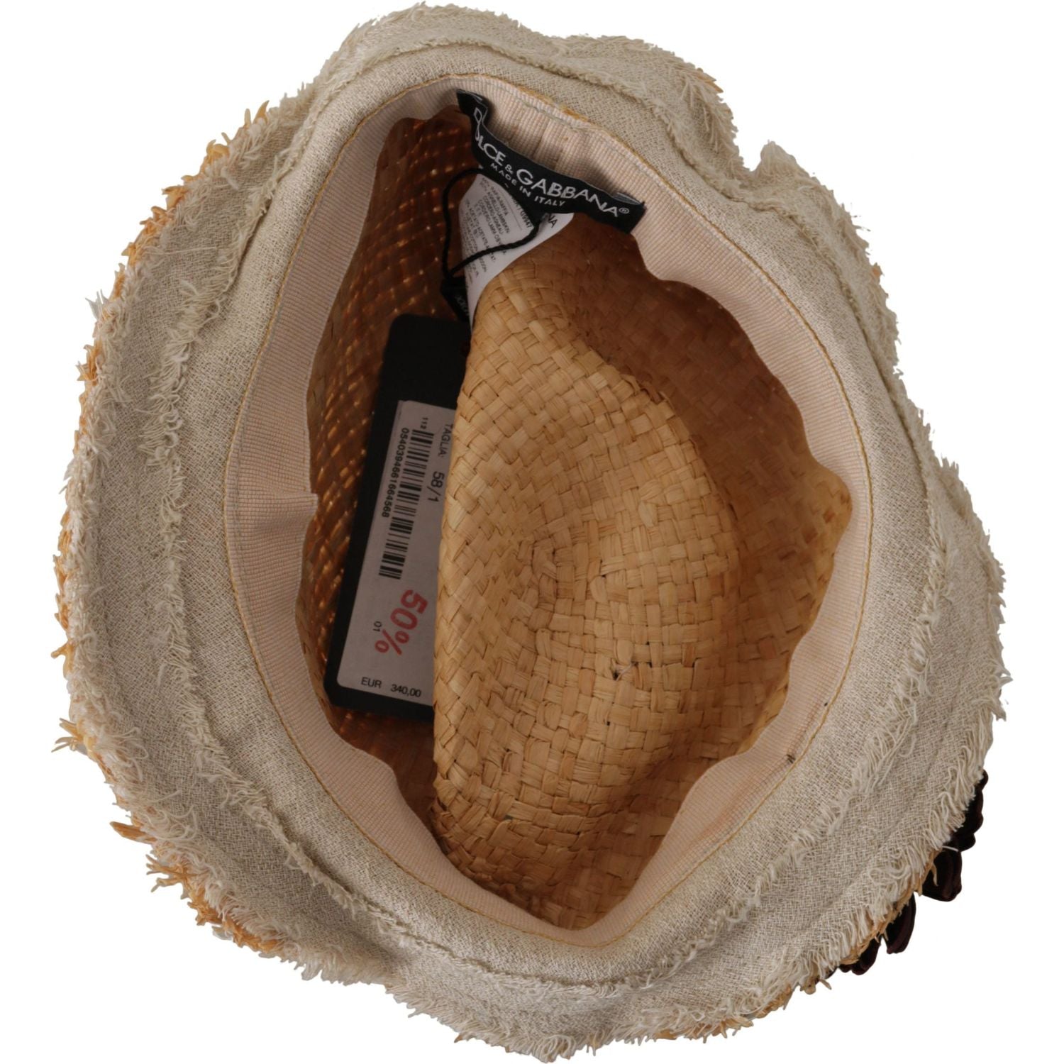 阳光黄时尚花卉渔夫帽