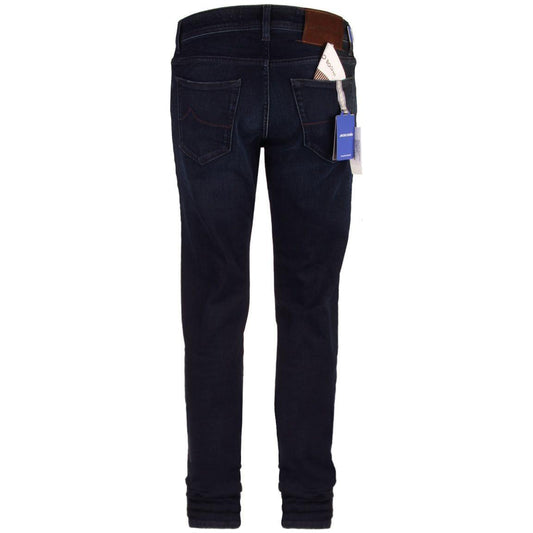Jacob Cohen Blue Cotton Men's Jeans