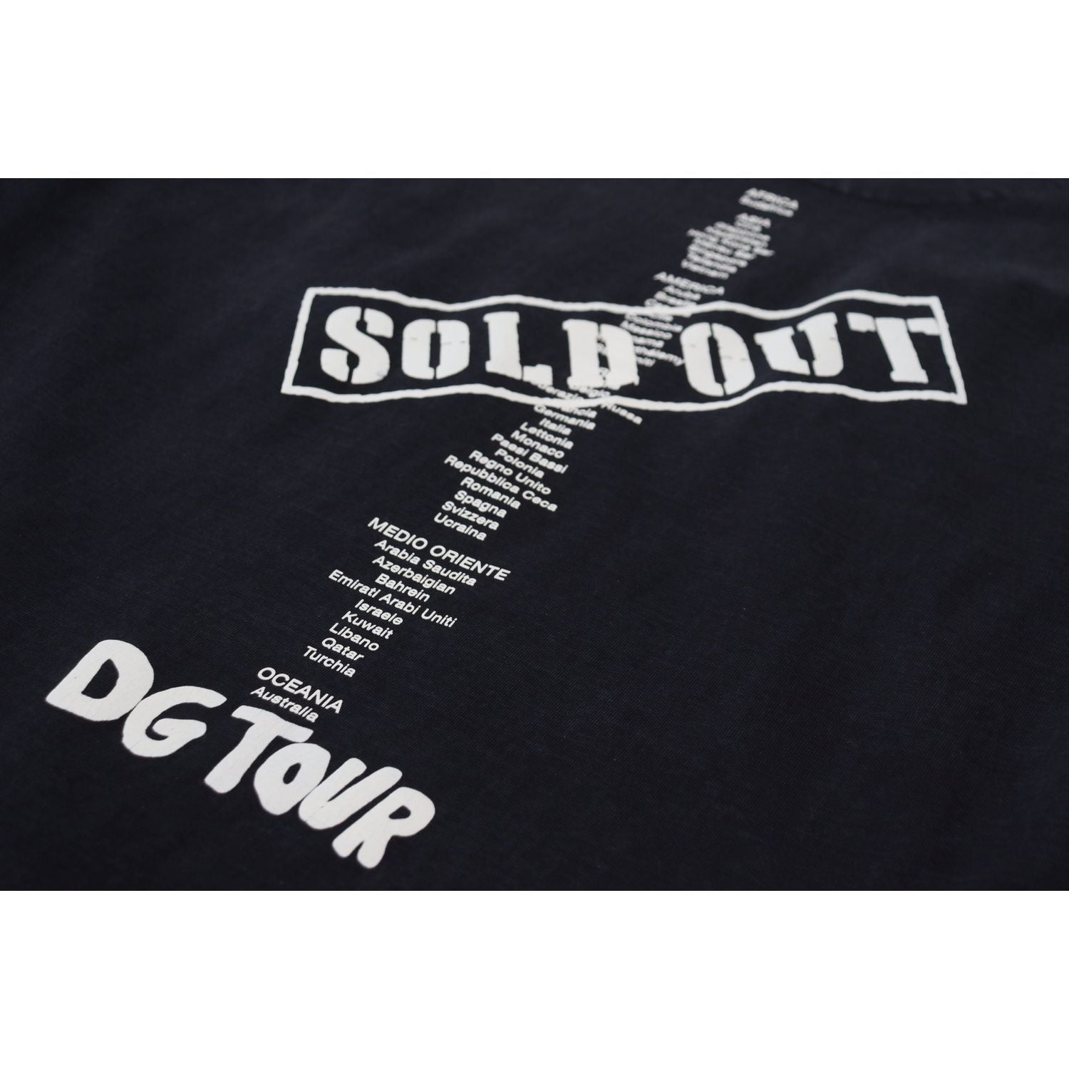 优雅印花棉质圆领 T 恤