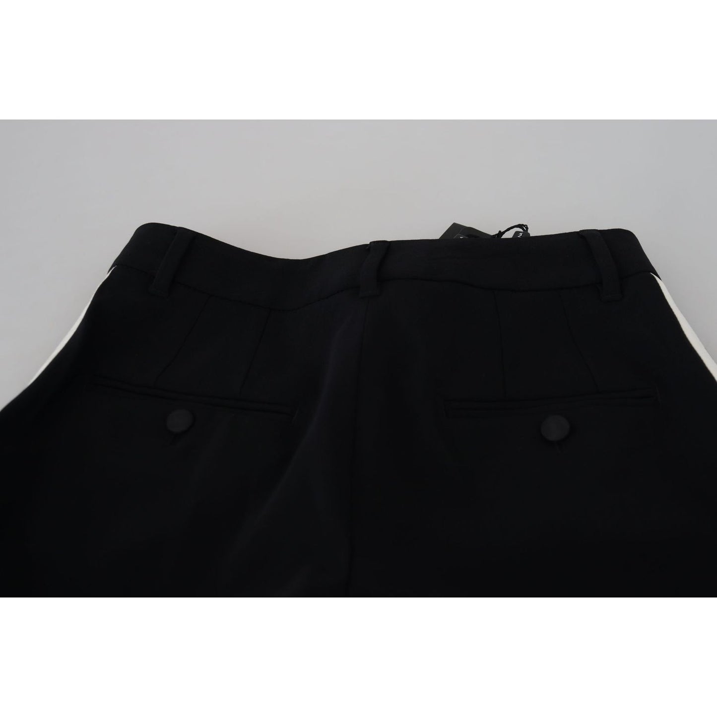 Dolce & Gabbana Black High Waist Women Pants PAN73075 - 36