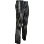 BENCIVENGA Black Checkered Cotton Casual Pants PAN74120 - 46