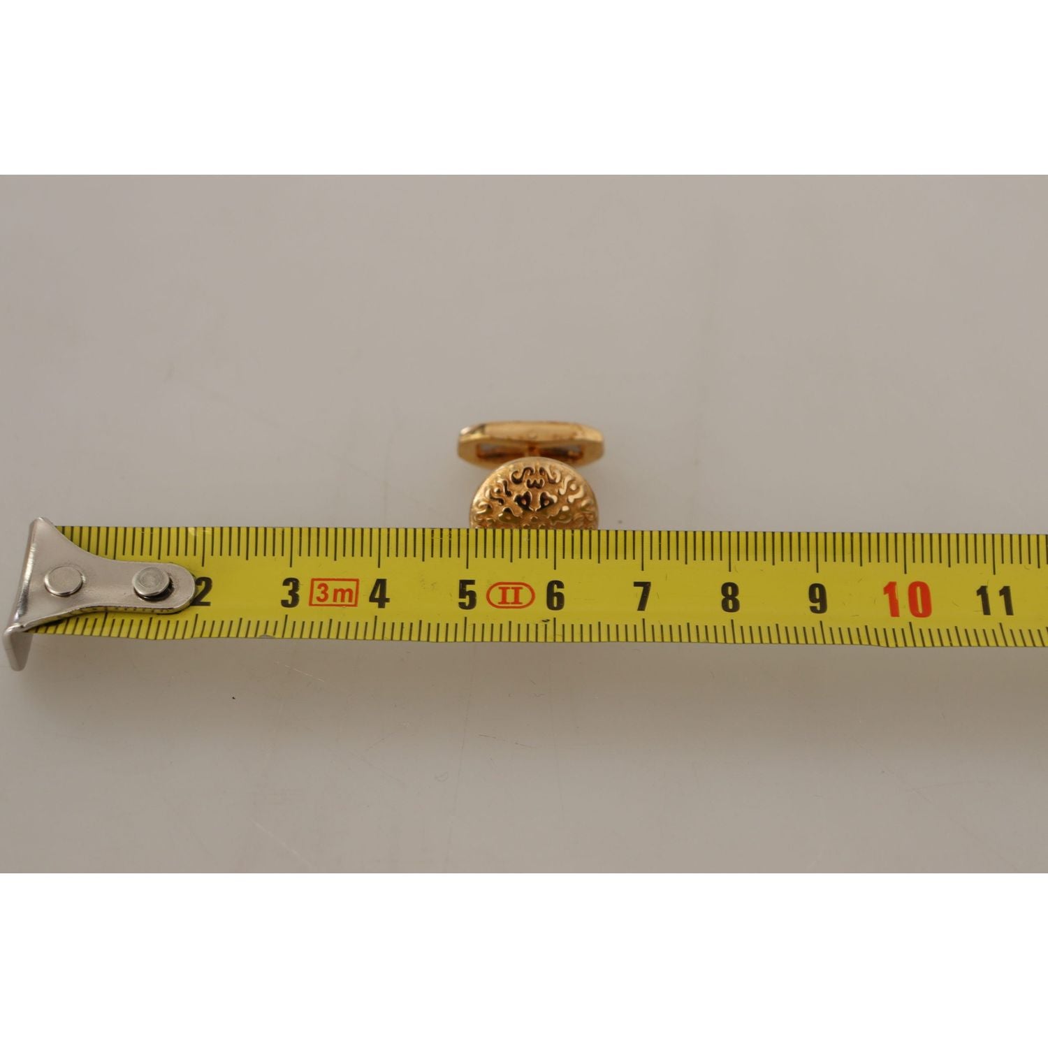 优雅镀金黄铜男士袖扣