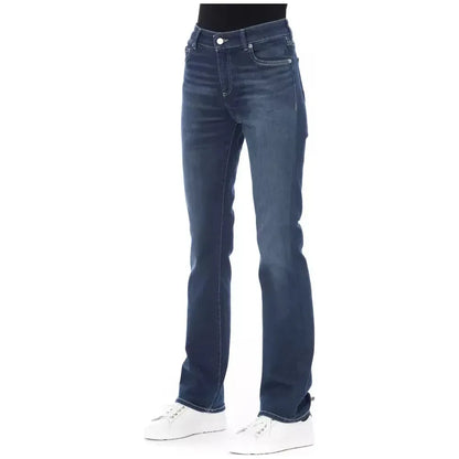 Baldinini Trend Blue Cotton Women's Jeans