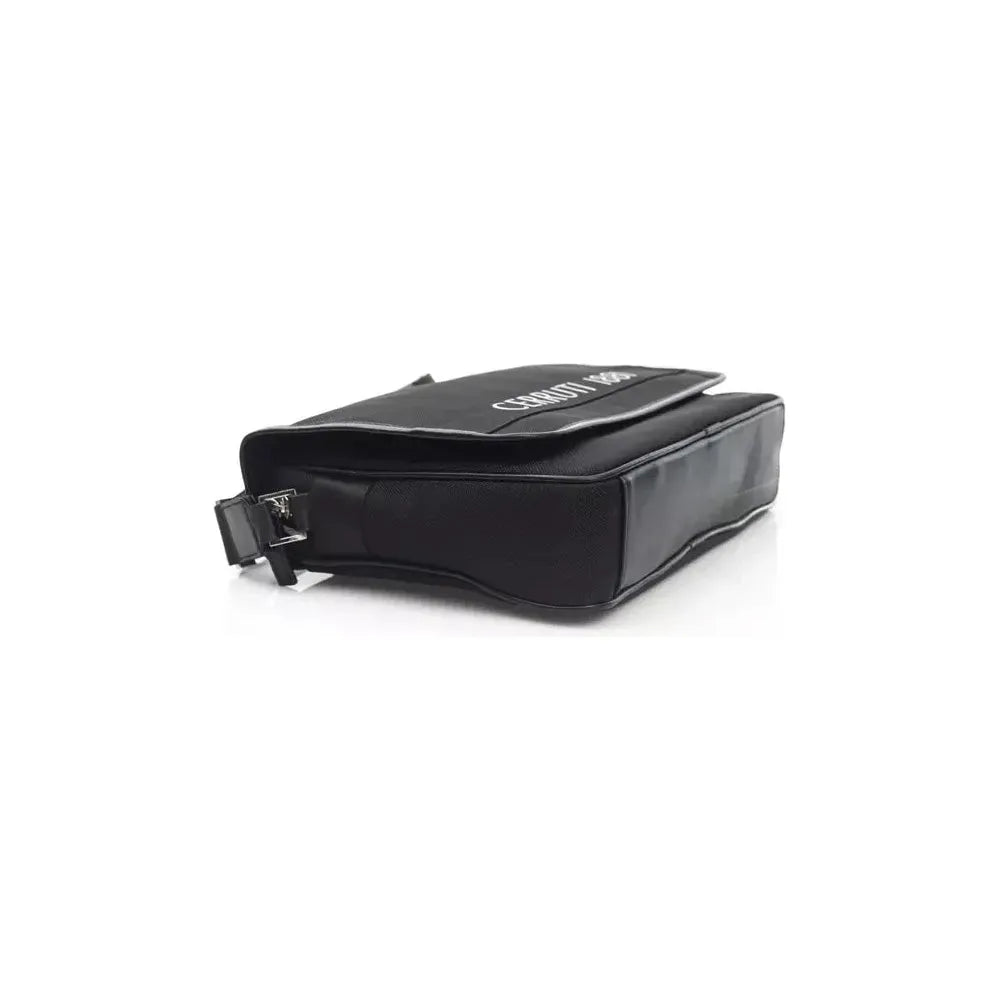 Cerruti 1881 Black Nylon Women Crossbody Bag