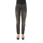 BYBLOS Black Cotton Women Jeans BY-17638-W26