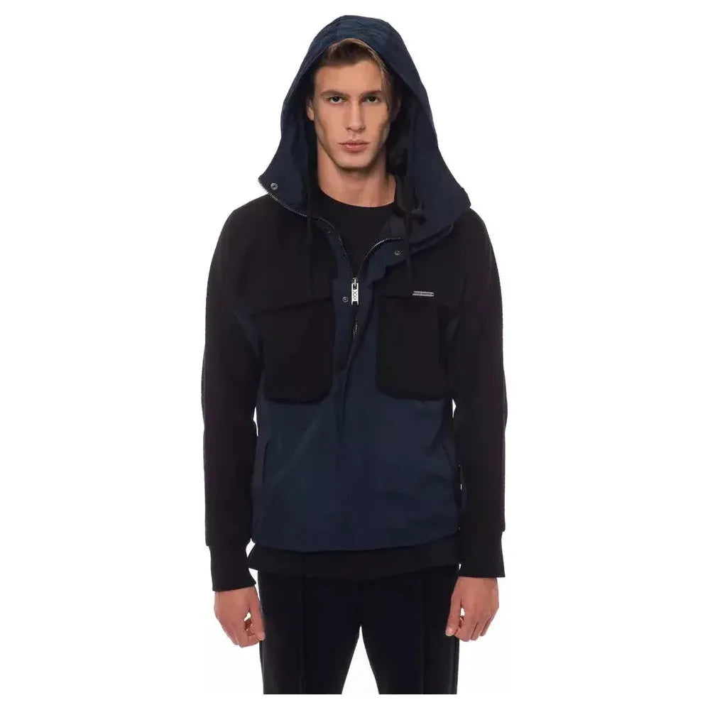Nicolo Tonetto Black Wool Men Jacket Coats & Jackets