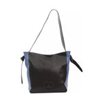 Pompei Donatella Black Leather Women Shoulder Bag