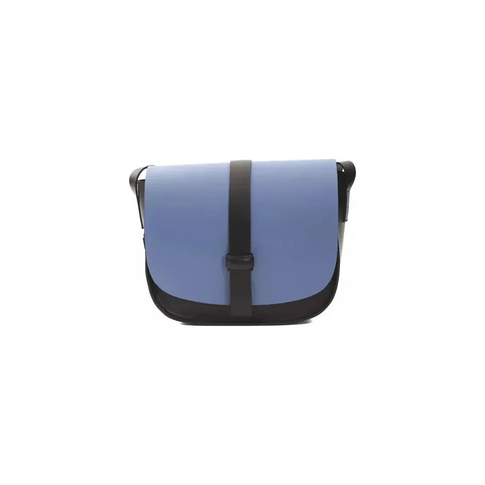 Pompei Donatella Blue Leather Women Crossbody Bag PO-5828