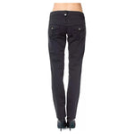 Ungaro Fever Blue Cotton Women Pants UN-8204-IT48|XXL