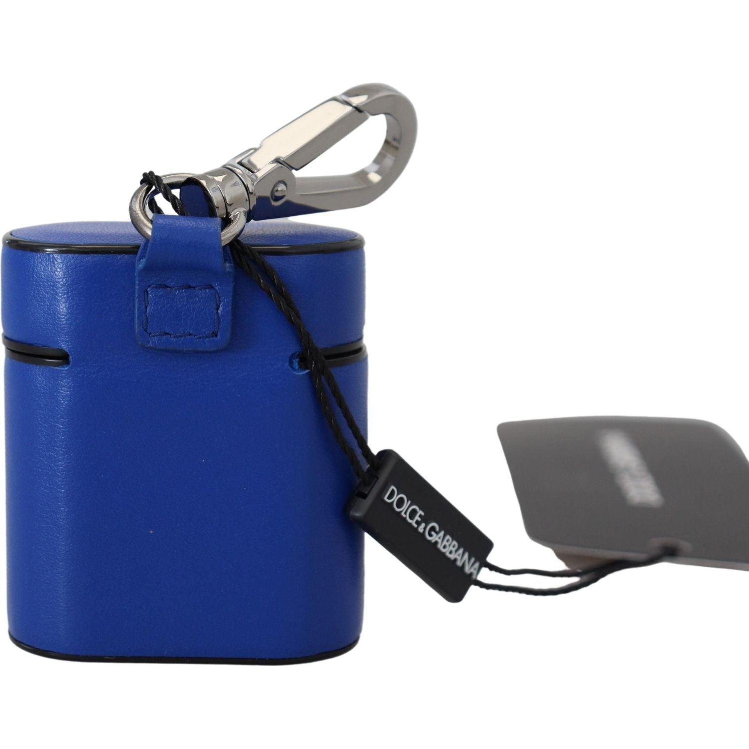 حافظة سماعات Airpods الجلدية الأنيقة باللون الأزرق من Dolce &amp; Gabbana