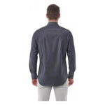 Bagutta Gray Cotton Men Shirt BA-20985-XXL