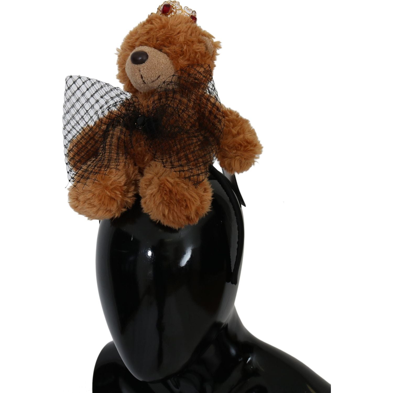 泰迪熊水晶皇冠发带