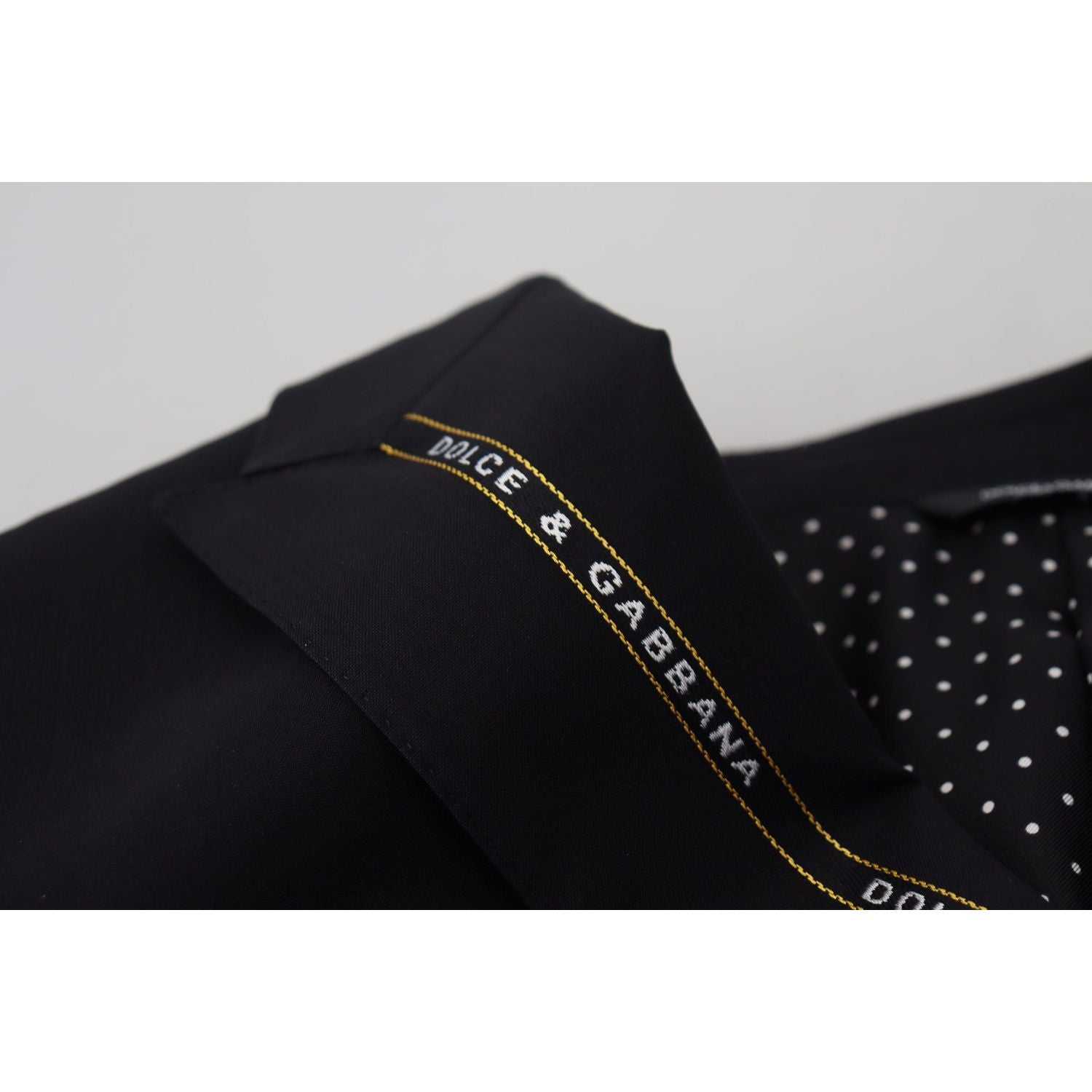 西西里风格黑色单排扣西装外套