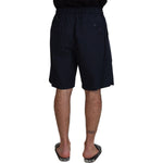 Dolce & Gabbana Blue Bermuda Mid Waist Casual Shorts PAN74018 - 58