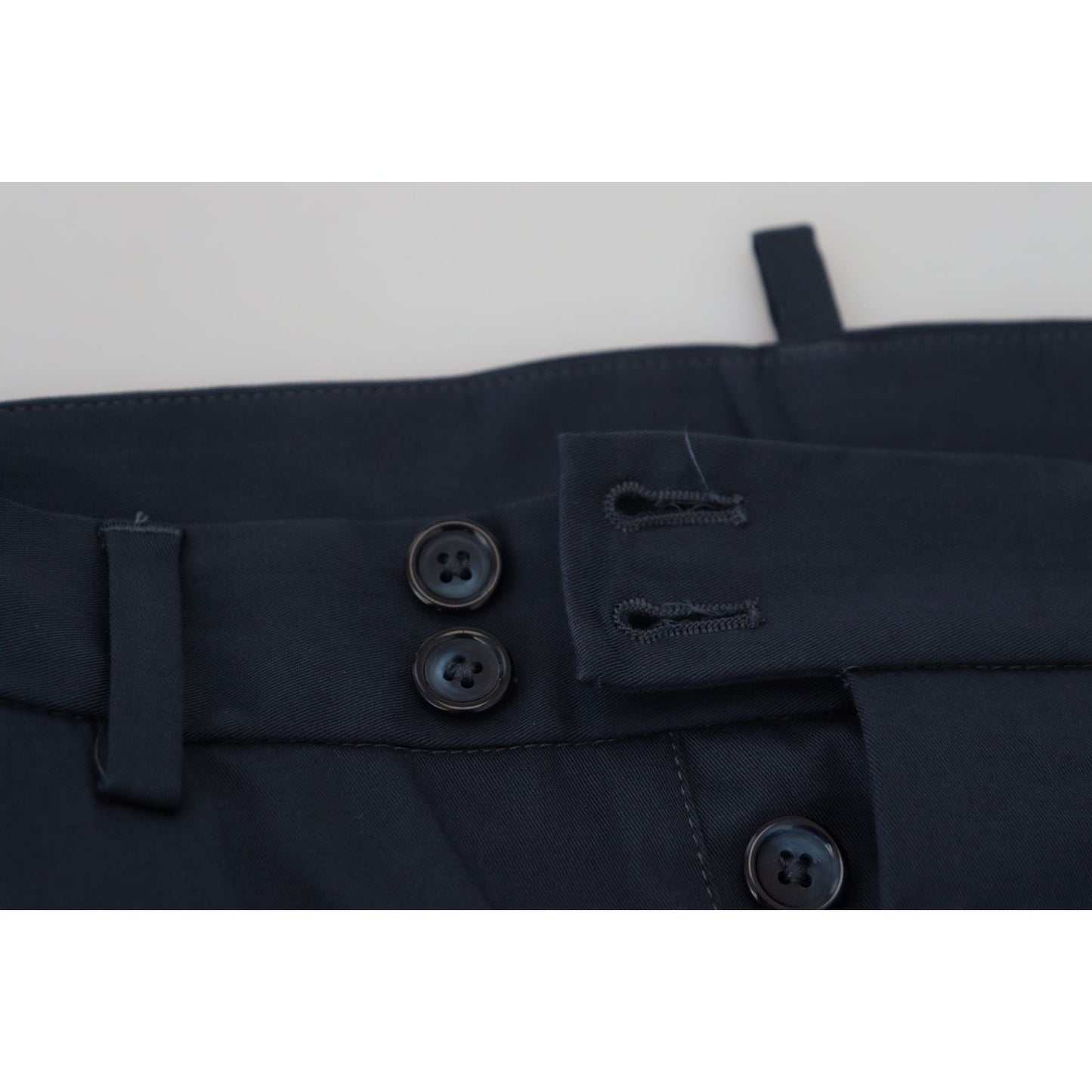 Dolce & Gabbana Blue Bermuda Low Waist Men Shorts PAN74017-IT44