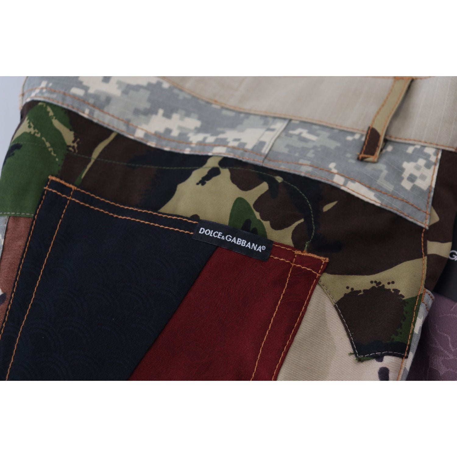 بنطلون جينز من مزيج الحرير الغني من دولتشي آند غابانا