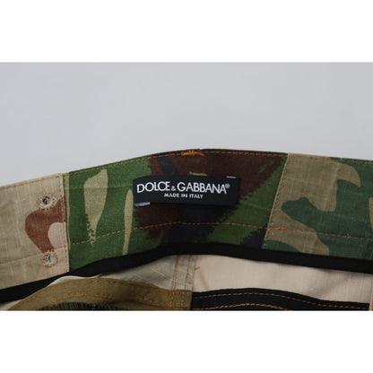 Dolce & Gabbana Multicolor Silk Patchwork Men Denim Jeans