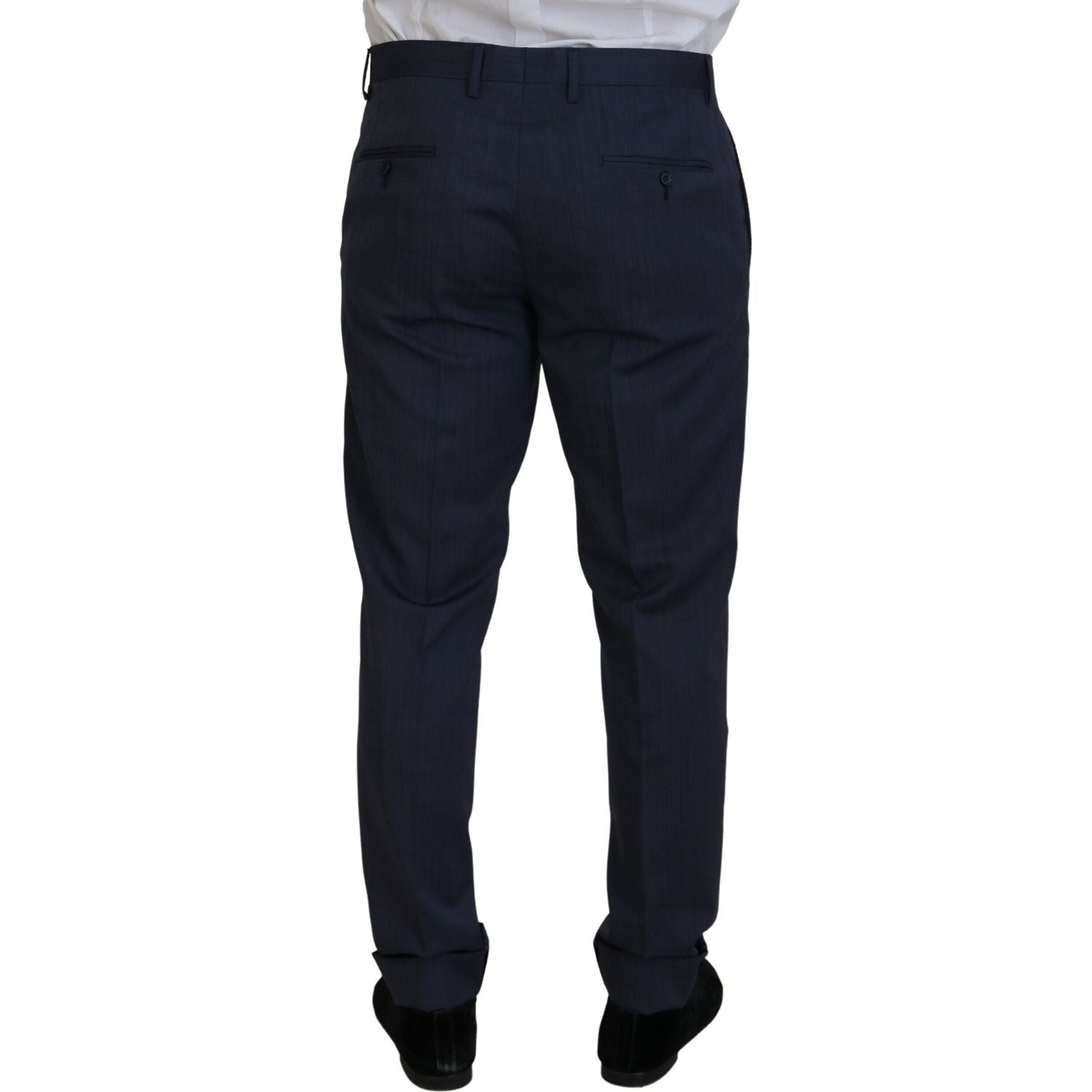 بدلة رجالية أنيقة باللون الأزرق مارتيني من دولتشي آند غابانا بقصّة Slim Fit