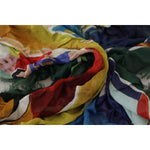 Dolce & Gabbana Multicolor Sorrento DG Shawl Fringe Scarf MS6525