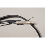 Dolce & Gabbana Black Leather Eyelet Silver Tone Metal Buckle Belt BEL8615 - 70