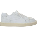 Dolce & Gabbana White Leather Low Top Oxford Sneakers Casual Shoes MV4884-40