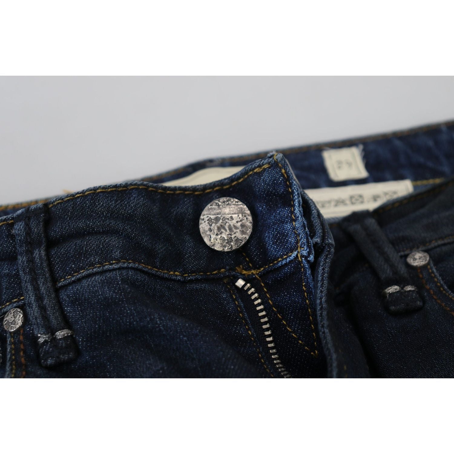 بنطلون جينز ضيق بخصر منخفض من Acht Chic