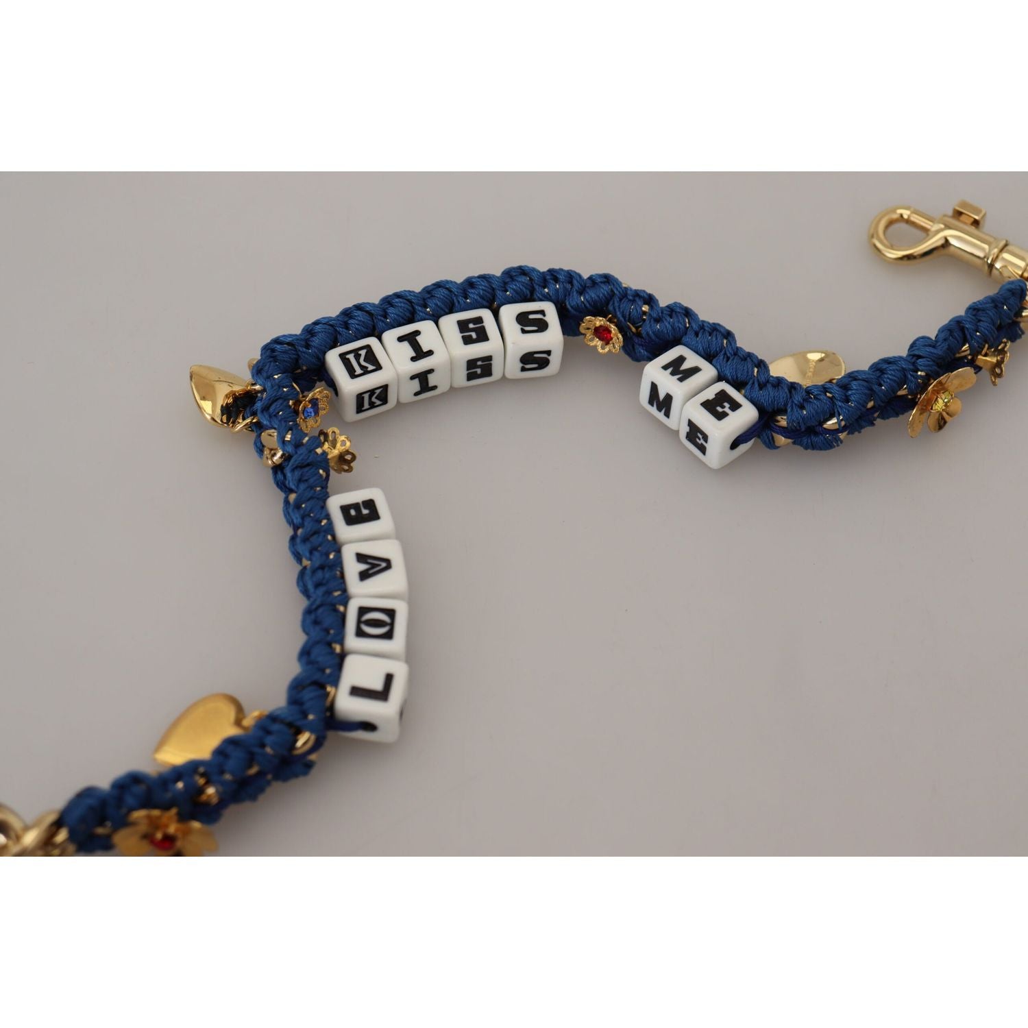 حزام كتف من الجلد الفاخر متعدد الألوان من دولتشي آند غابانا