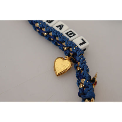 Dolce & Gabbana Multicolor Embellished Bag Shoulder Strap