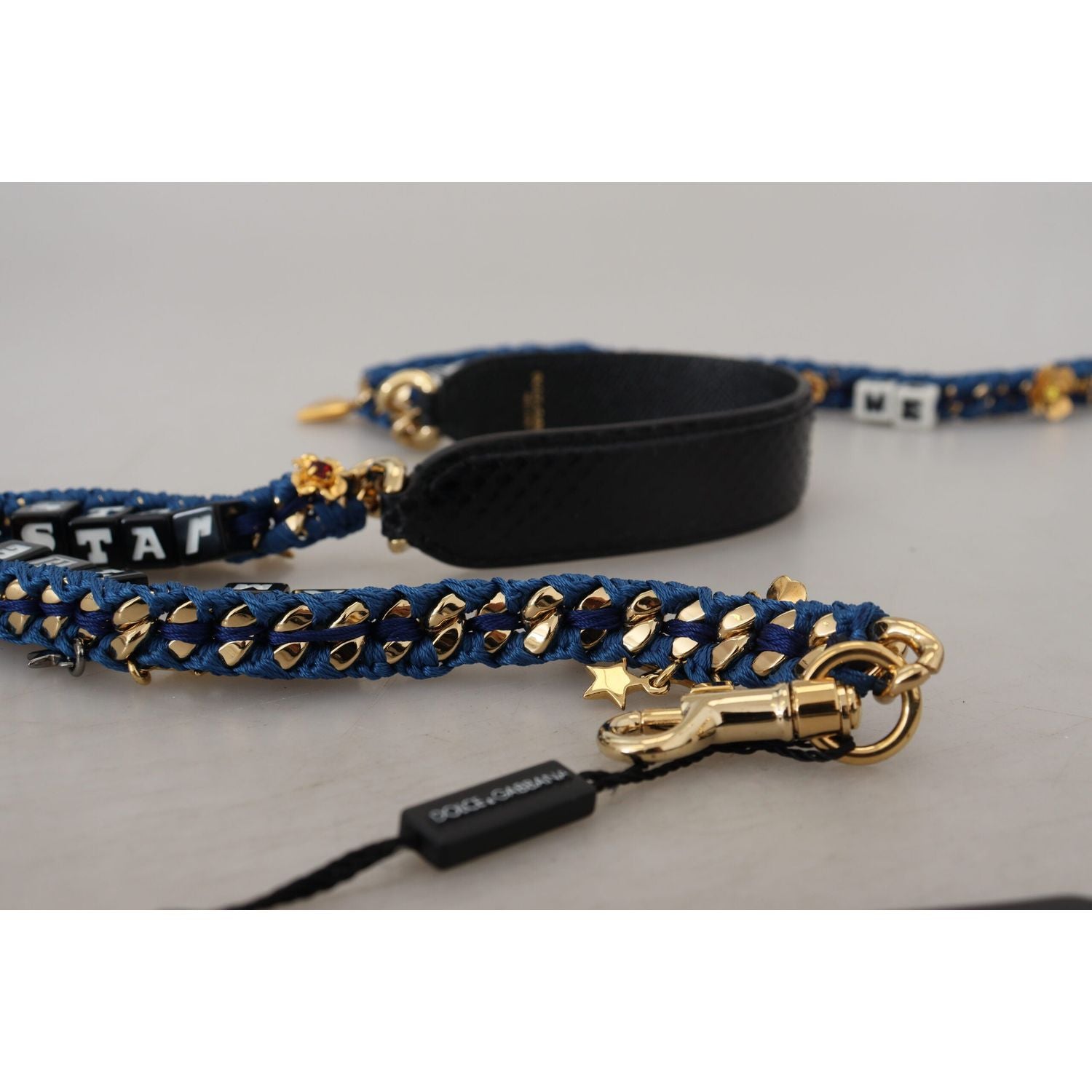 حزام كتف من الجلد الفاخر متعدد الألوان من دولتشي آند غابانا