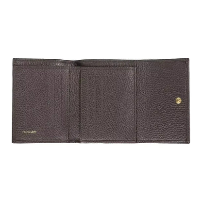 Trussardi Brown Leather Women Wallet