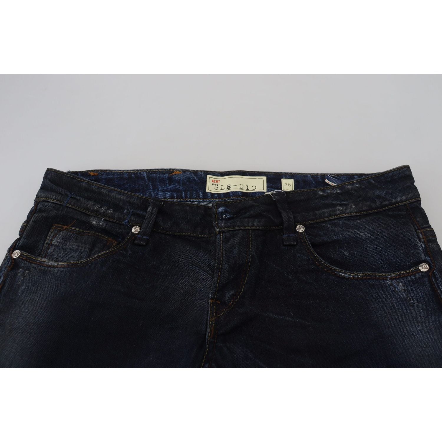 بنطلون جينز قطني ضيق من Acht Chic