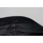 Acht Black Washed Low Waist Slim Fit Cotton Denim Jeans PAN72697-26