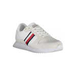 Tommy Hilfiger Eco-Conscious White Sneakers With Logo Accent TO-22780-45-FBB-159