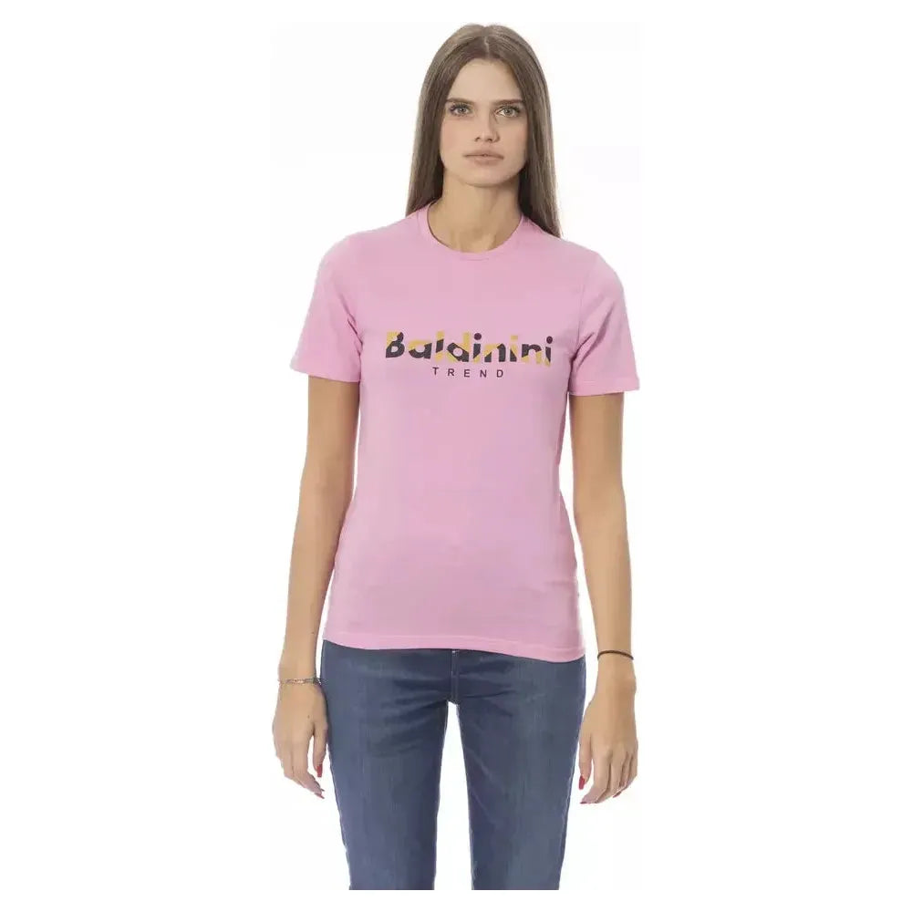 Baldinini Trend Multicolor Cotton Women T-Shirt