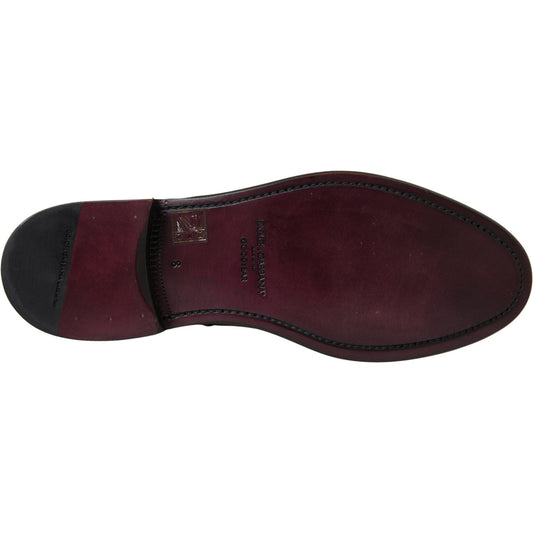 Dolce & Gabbana Elegant Leather Chelsea Boots