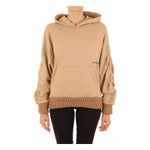 Hinnominate Chic Oversized Cotton Hoodie with Ruffled Sleeves HI-11604-M