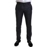 Dolce & Gabbana Black 3 Piece Single Breasted MARTINI Suit