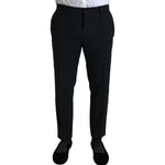 Dolce & Gabbana Black 2 Piece Double Breasted SICILIA Suit