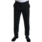 Dolce & Gabbana Black 2 Piece Single Breasted MARTINI Suit