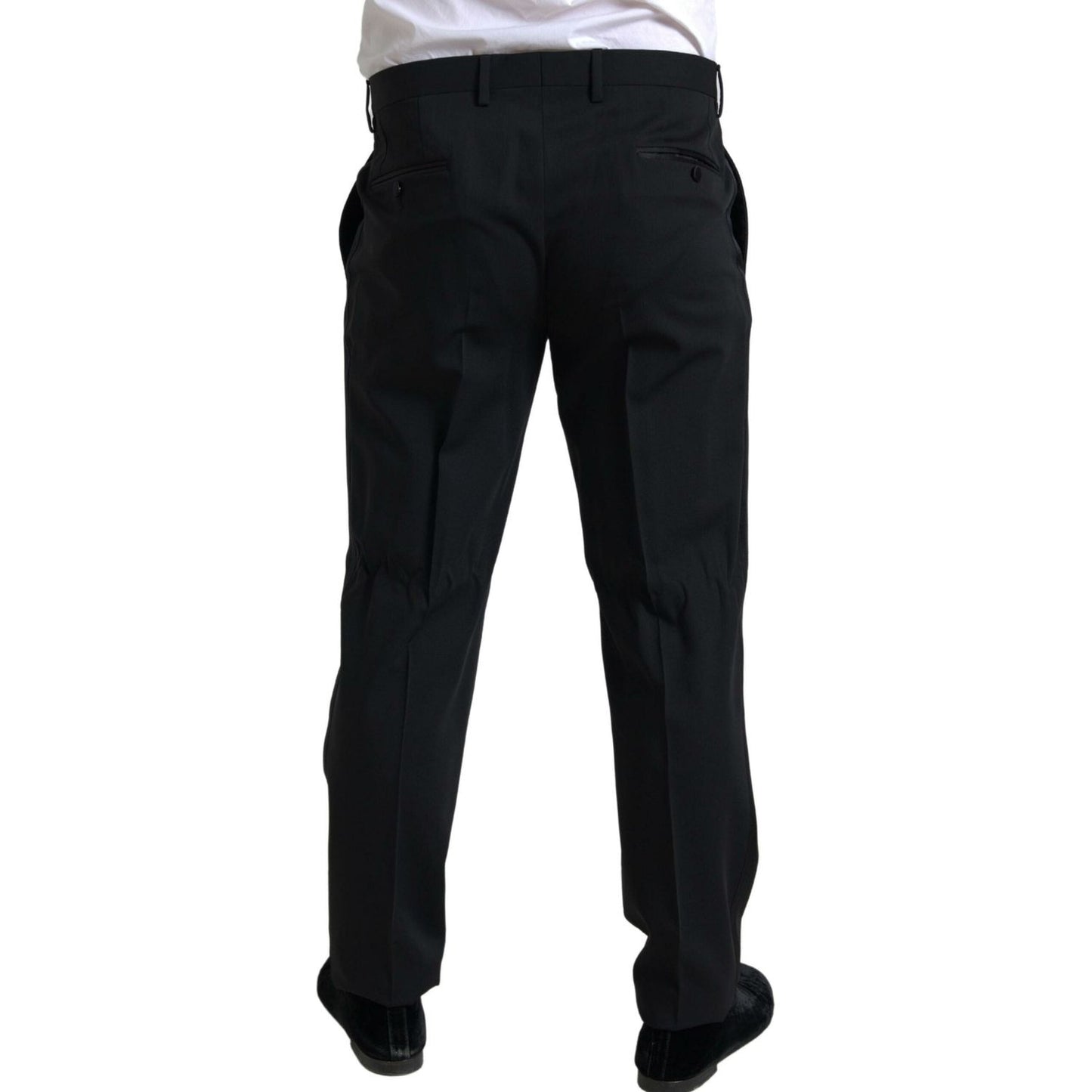 Dolce & Gabbana Black 2 Piece Single Breasted MARTINI Suit