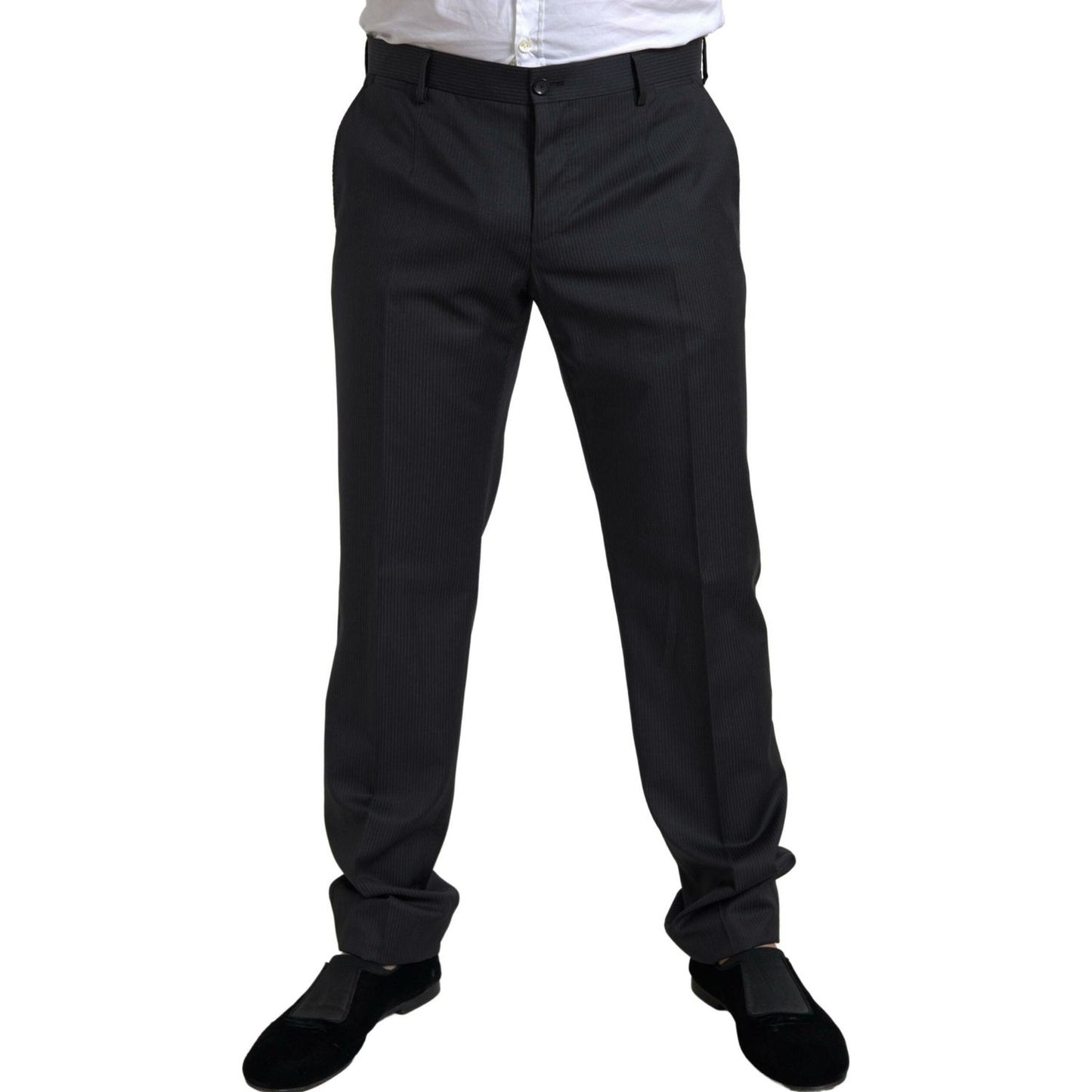 Dolce & Gabbana Black 2 Piece Single Breasted MARTINI Suit