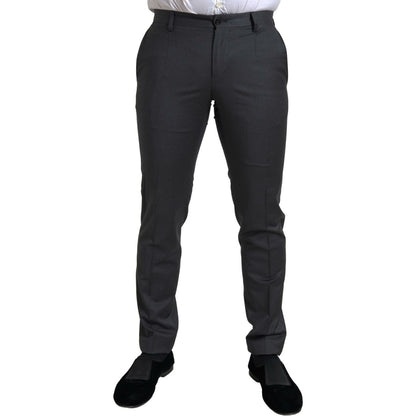 Dolce & Gabbana Gray 2 Piece Double Breasted SICILIA Suit