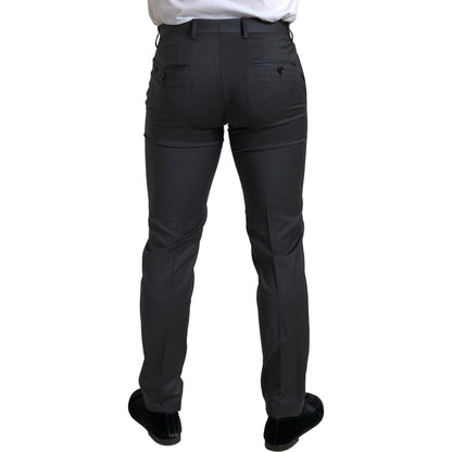 Dolce & Gabbana Gray 2 Piece Double Breasted SICILIA Suit