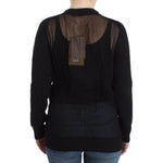 John Galliano Black wool cardigan SIG12096-M