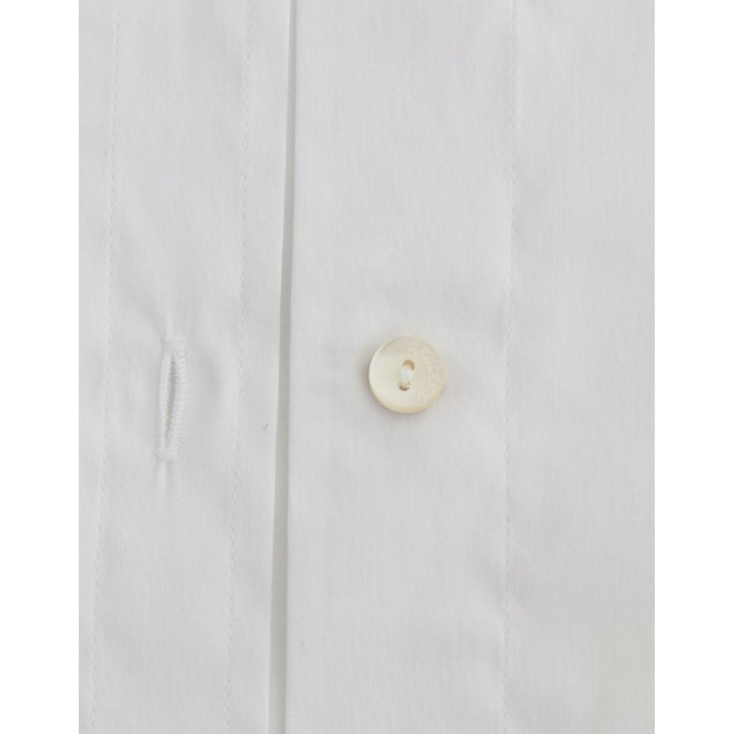 John Galliano White Cotton Shirt Top SIG12559-3