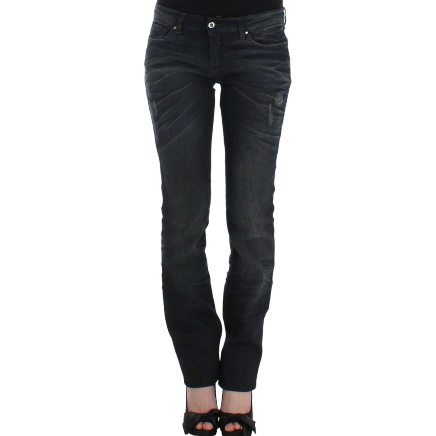 Costume National Blue skinnny leg jeans SIG12558-2